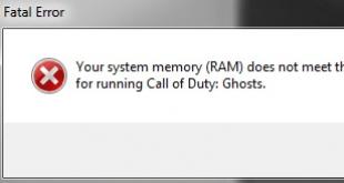 Не запускается Call of Duty Ghosts